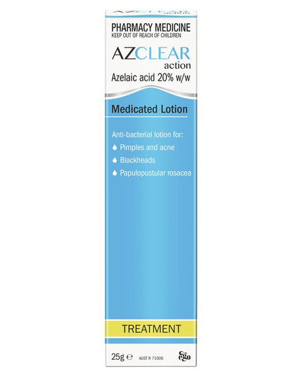 Azclear Medicated Lotion 25G - Pimples & Acne