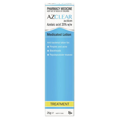 Azclear Medicated Lotion 25G - Pimples & Acne