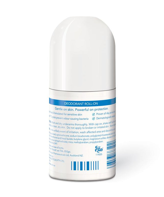 Ego QV Naked Deodorant Roll On 80g