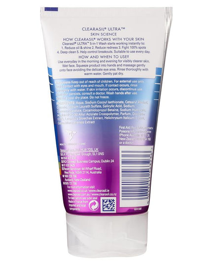 Clearasil Pimple Fighter 5 in 1 Face Wash 150 ml
