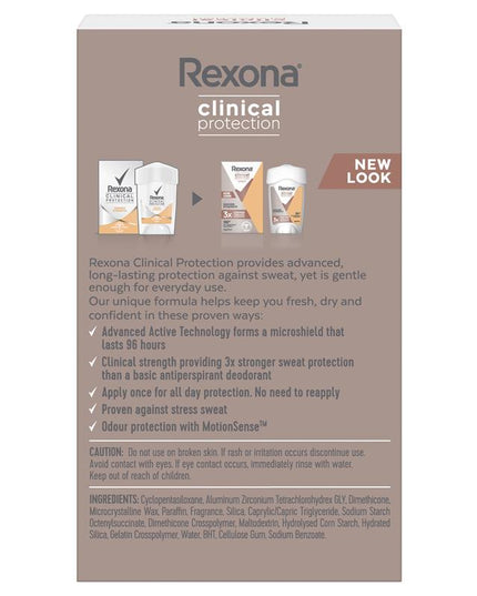 Rexona for Women Clinical Protection Antiperspirant Deodorant Summer Strength 45ml