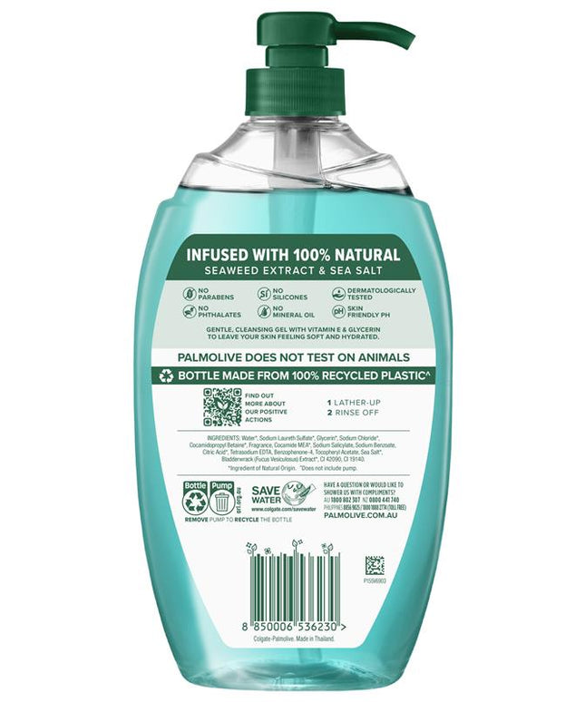 Palmolive Naturals Body Wash Sea Minerals Shower Gel 1L