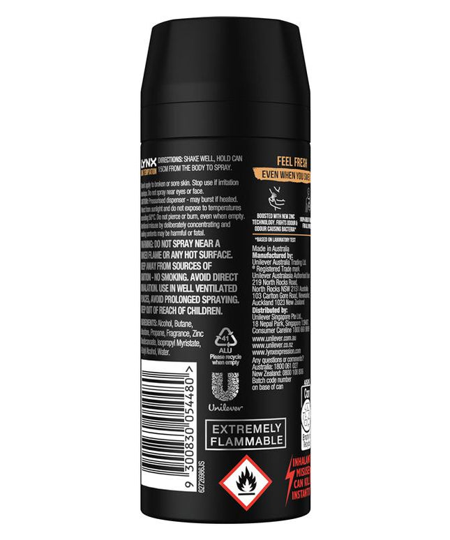 Lynx Deodorant Dark Temptation 165ml