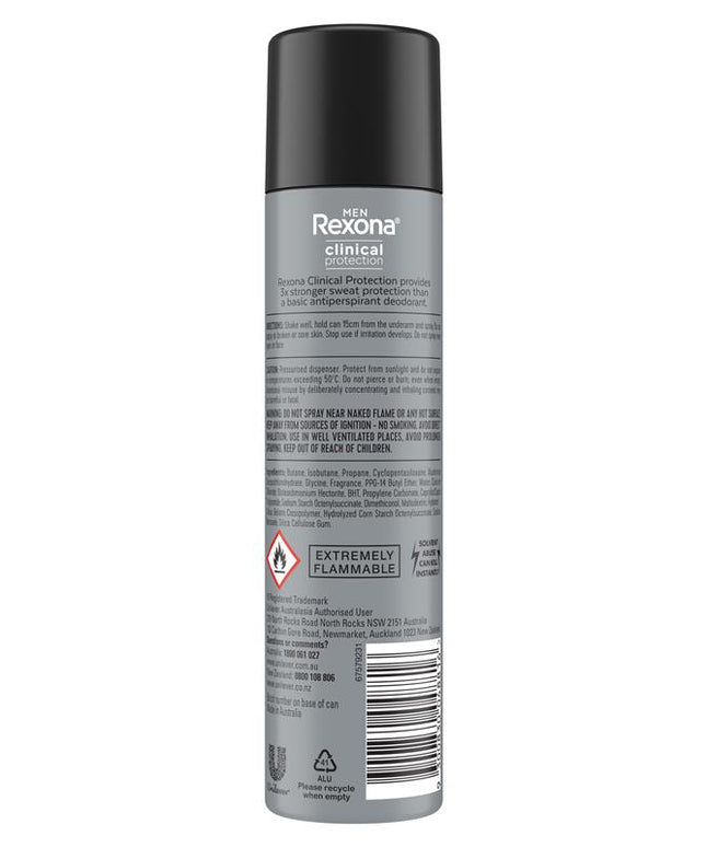 Rexona for Men Clinical Protection Antiperspirant Sport 180ml