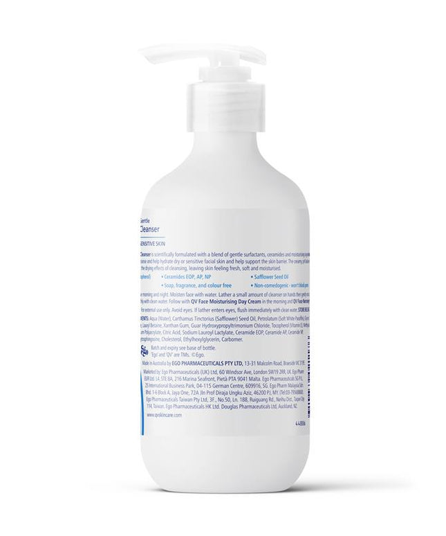 Ego QV Face Gentle Cleanser 250g NEW