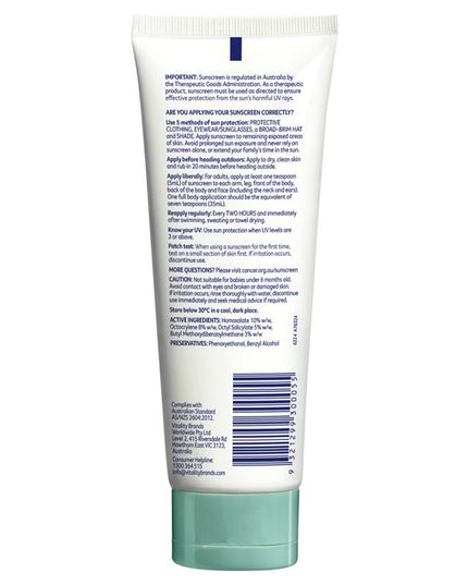 Cancer Council SPF 50+ Moisturising 110ml Tube