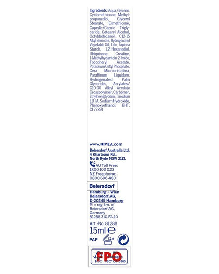 NIVEA Q10 Anti-Wrinkle Eye Cream 15ml