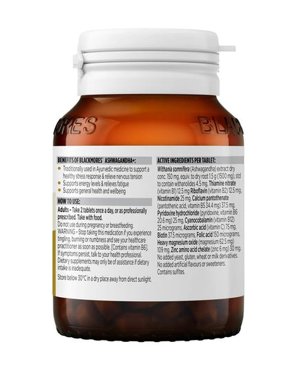 Blackmores Ashwagandha + 60 Tablets