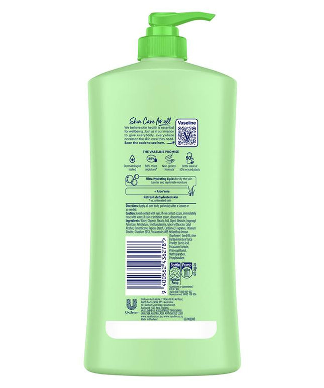 Vaseline Intensive Care Body Lotion Aloe Soothe 750ml