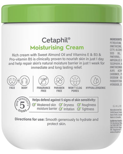 Cetaphil Moisturising Cream 550g