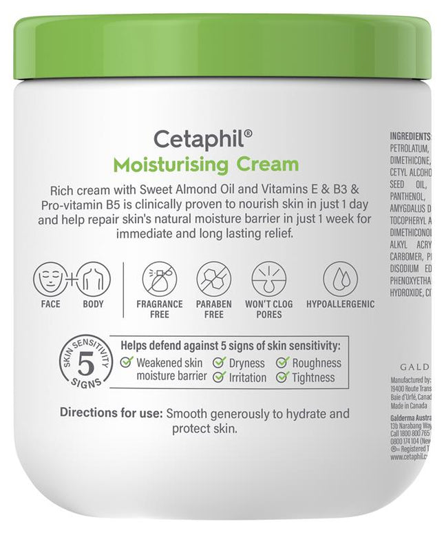 Cetaphil Moisturising Cream 550g