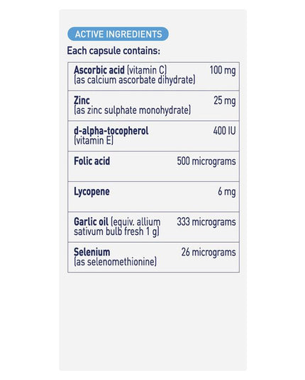 Menevit 30 Capsules NEW