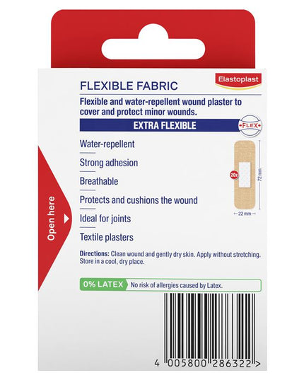 Elastoplast Flexible Fabric Strips 20 Pack