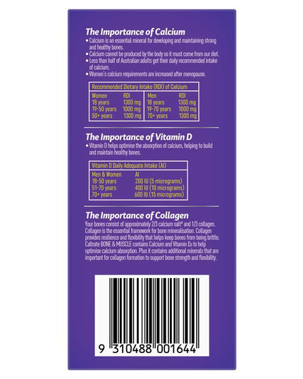 Caltrate Bone and Muscle 100 Tablets