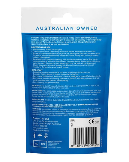 Dentafix Temporary Filling Material
