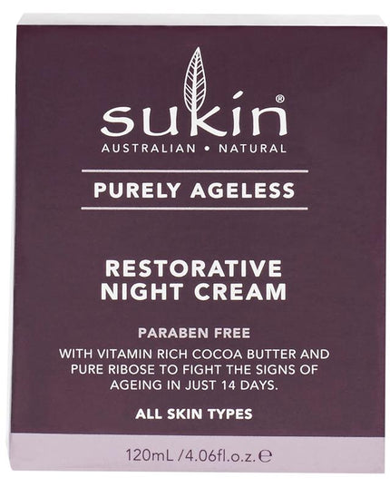 Sukin Purely Ageless Restorative Night Cream 120ml