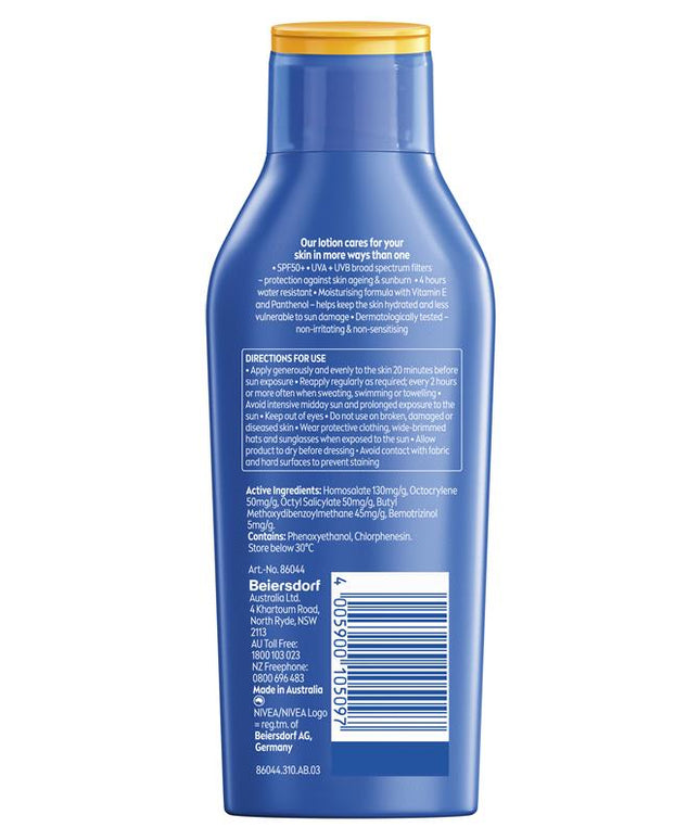 NIVEA Sun Protect & Moisture SPF50+ Sunscreen Lotion 400ml