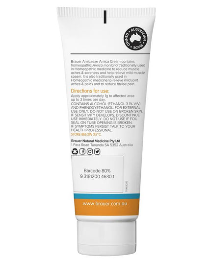 Brauer Arnicaeze Cream 100g