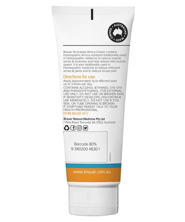 Brauer Arnicaeze Cream 100g