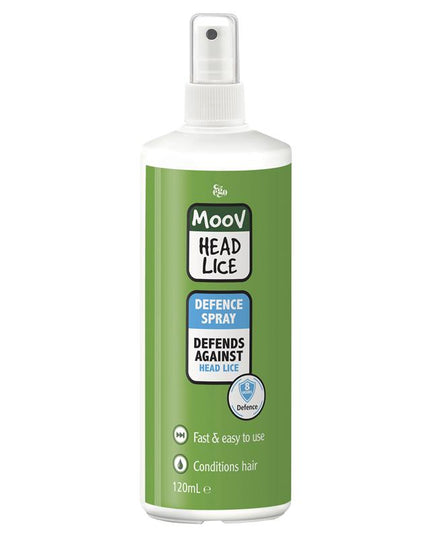 Moov Head Lice Defence Spray 120Ml - Lice/Nits