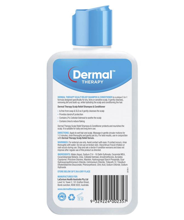 Dermal Therapy Scalp Relief Shampoo & Conditioner 210ml