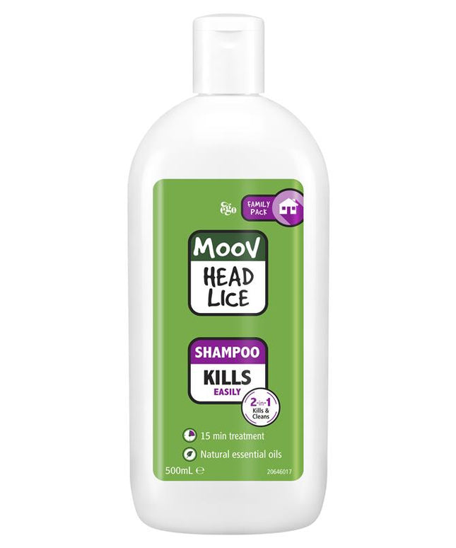 Moov Head Lice Shampoo 500Ml - Lice/Nits