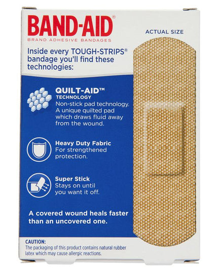 Band-Aid Tough Strips 40 Pack