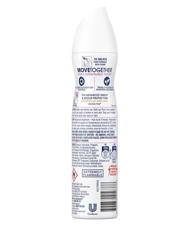 Rexona for Women Antiperspirant Advanced Protection Invisible Dry Pure 220ml