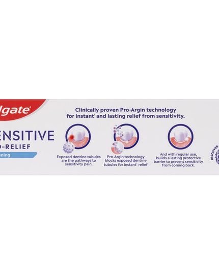 Colgate Toothpaste Sensitive ProRelief Whitening 110g