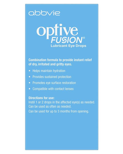 Optive Fusion Eye Drops 10mL