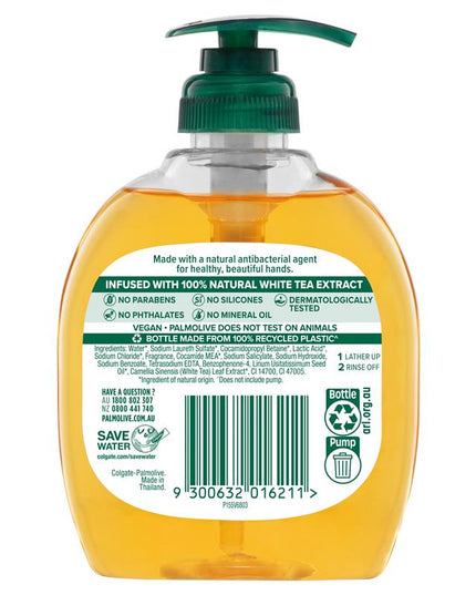 Palmolive Antibacterial Gentle clean Liquid Hand Wash Pump 250mL