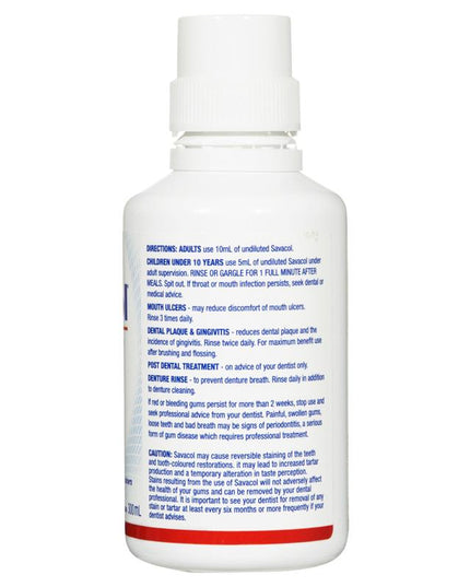 Colgate Savacol Alcohol Free Antiseptic Mouthwash 300mL