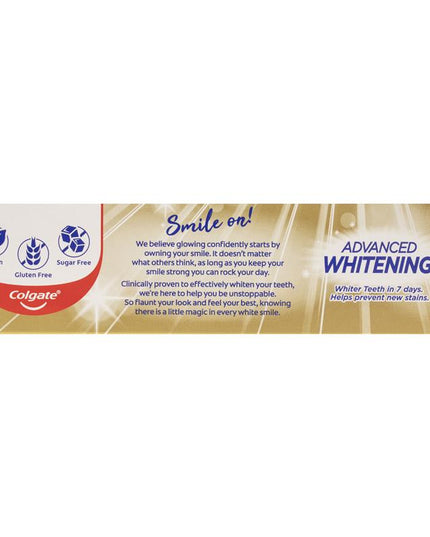 Colgate Toothpaste Advanced Whitening Tartar 115g