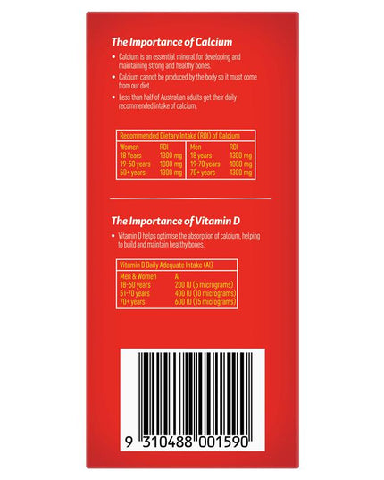 Caltrate Bone Health 100 Tablets