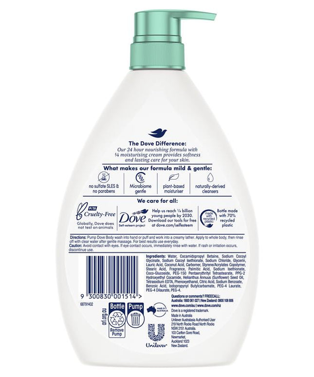 Dove Sensitive Body Wash 1 Litre