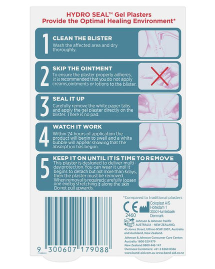Band-Aid Advanced Healing Hydro Seal Blister Block 4 Pack