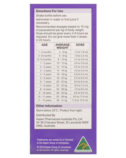 Dymadon for Kids Strawberry 2 Years - 12 Years 200ml