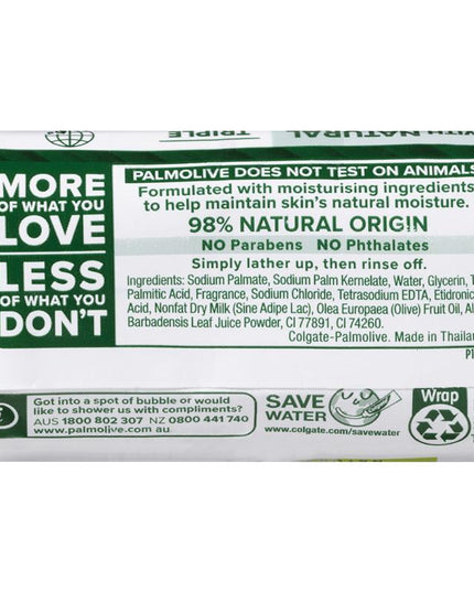 Palmolive Soap Bar Olive & Aloe Vera 90g 4 Pack