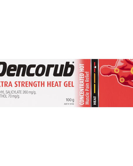 Dencorub Extra Strength Heat Gel 100g