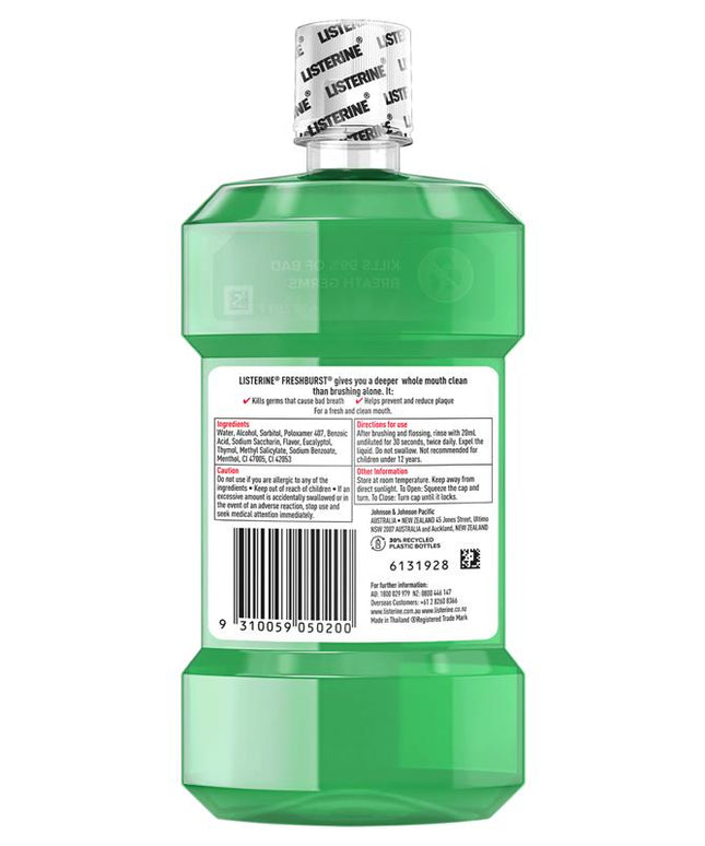 Listerine Freshburst Antibacterial Mouthwash 250mL