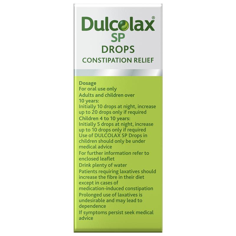 Constipation Drops Dulcolax Liquid Laxative Drops 30ml – Sea Lake Pharmacy