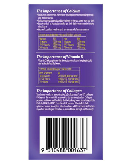 Caltrate Bone and Muscle 60 Tablets