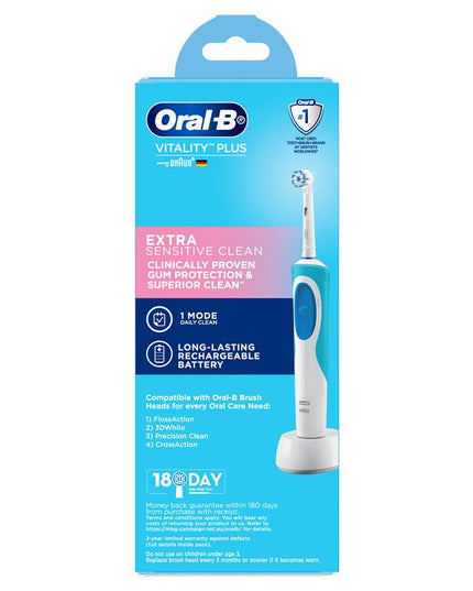 Oral B Power Toothbrush Vitality Extra Sensitive