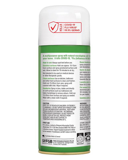 Bosisto's Eucalyptus Spray 200g