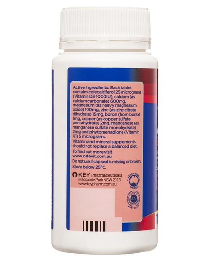 OsteVit-D Vitamin D3 & Calcium Plus One-A-Day 110 Tablets