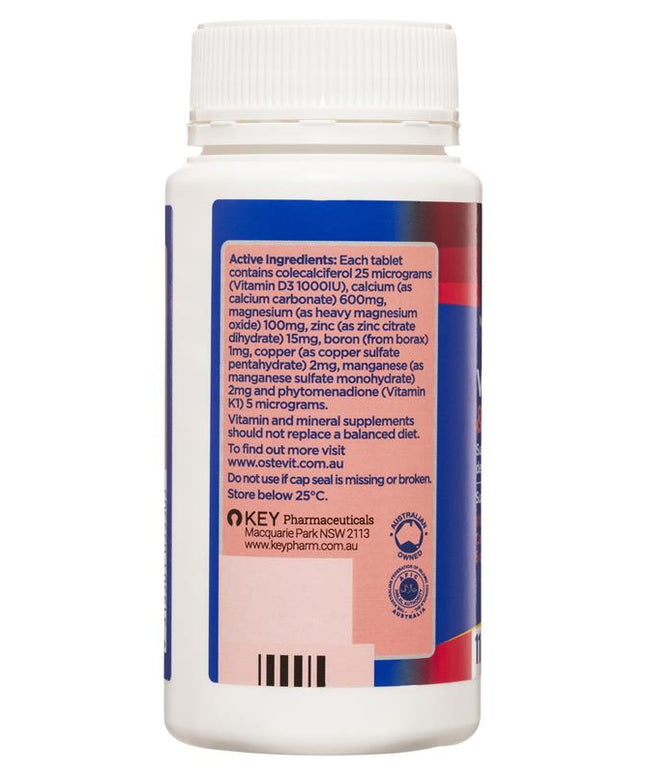 OsteVit-D Vitamin D3 & Calcium Plus One-A-Day 110 Tablets
