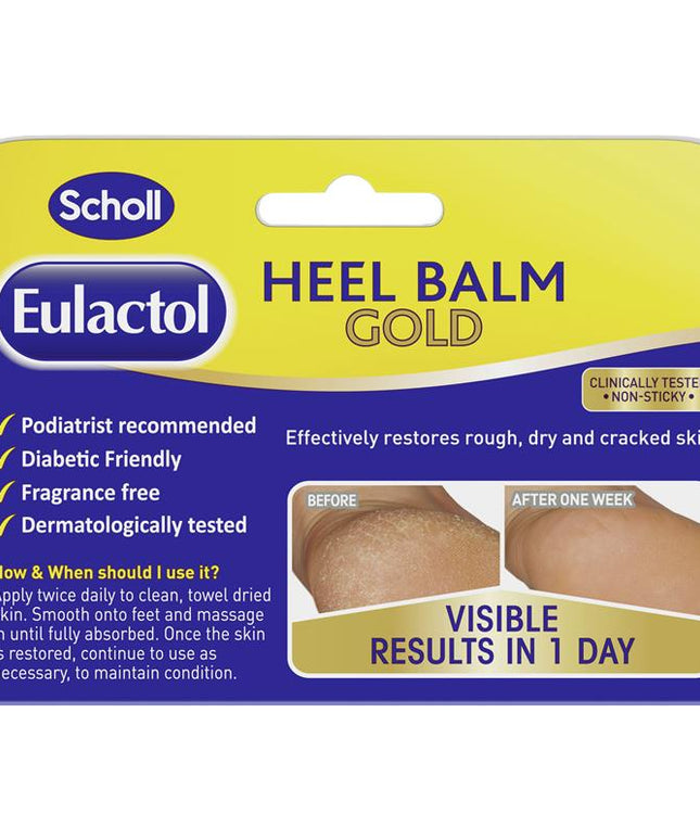 Scholl Eulactol Heel Balm Gold 60ml