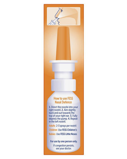 Fess Nasal Defence Spray with Tea Tree Oil & Vitamin E 30ml