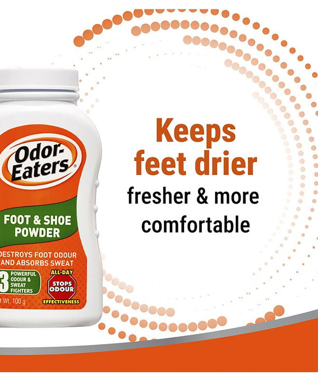 Odor-Eaters Foot & Shoe Powder 100g