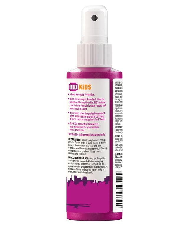 Rid Kids Antiseptic Repellent Pump Spray 100ml